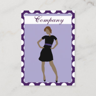 Cartes de visite de mode