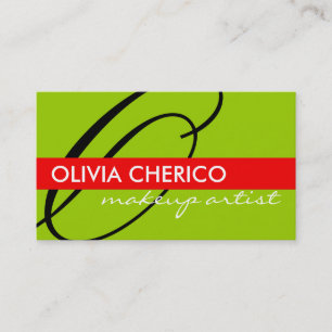 Cartes de visite de monogramme