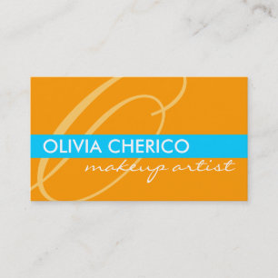 Cartes de visite de monogramme