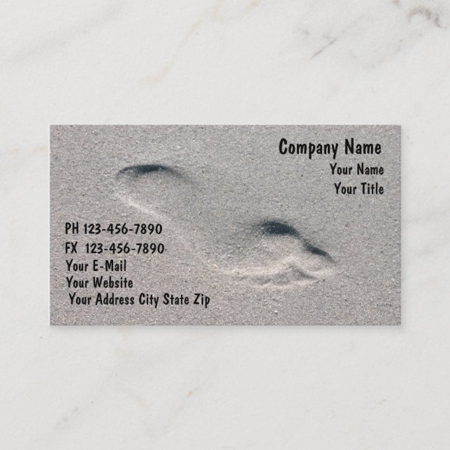 Cartes de visite de motivation (Devant)