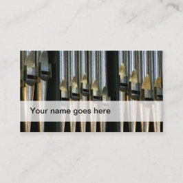 cartes de visite de musique d'organes