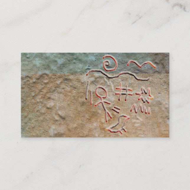 Cartes de visite de Natif américain (Devant)