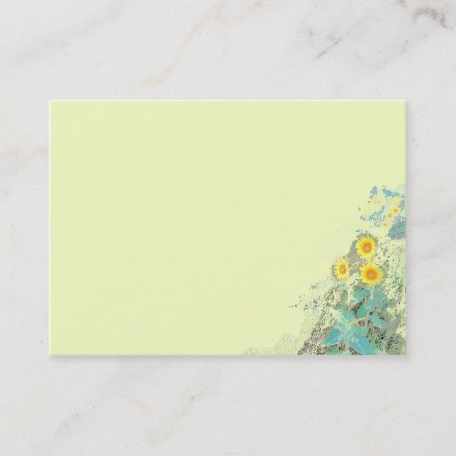 Cartes de visite de papillon (Devant)