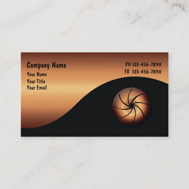 Cartes de visite de photographe (Devant)