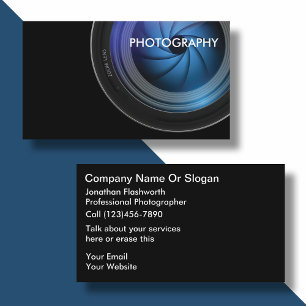 Cartes de visite de photographie