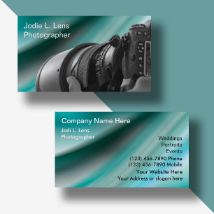 Cartes de visite de photographie