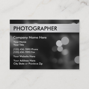 Cartes de visite de photographie