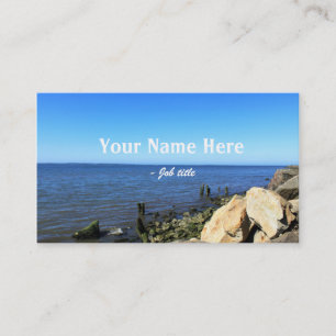Cartes de visite de photographie paysagère.