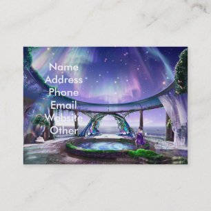 Cartes de visite de piscine d'imaginaire