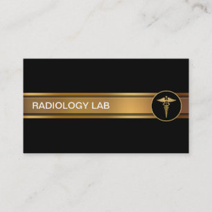 Cartes de visite de radiologie