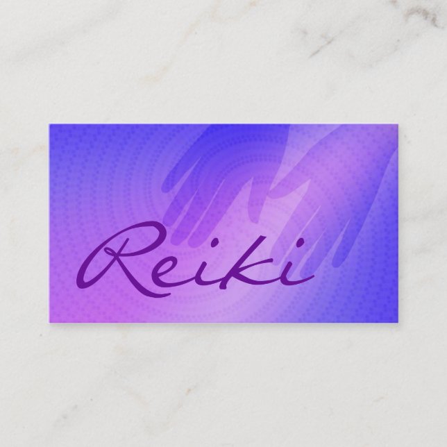 Cartes de visite de Reiki (Devant)