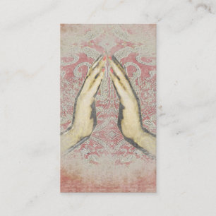 Cartes de visite de Reiki de guérisseur de