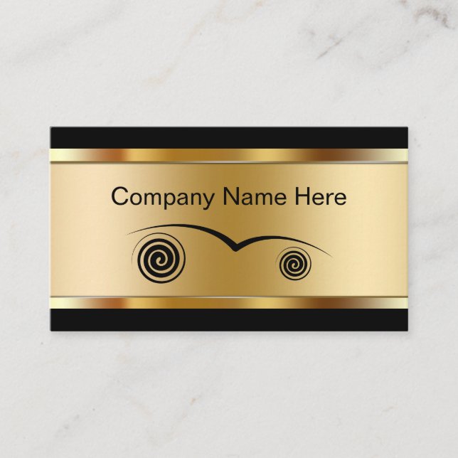 Cartes de visite de réparation automatique (Devant)