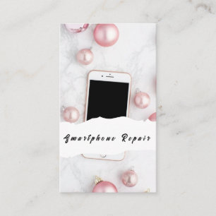 Cartes de visite de réparation de téléphone portab