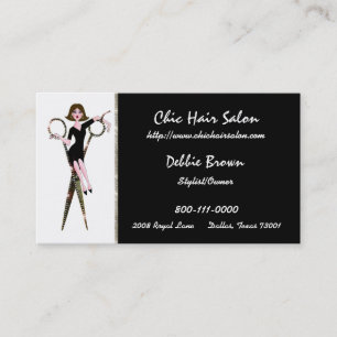 Cartes de visite de salon