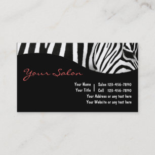 Cartes de visite de salon