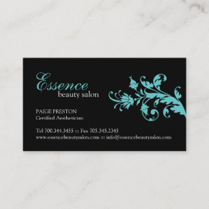 Cartes de visite de salon et de spa