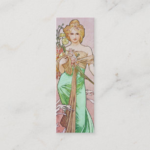 Cartes de visite de signet de ressort de Nouveau