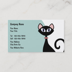 Cartes de visite de soin des animaux familiers