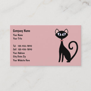 Cartes de visite de soin des animaux familiers