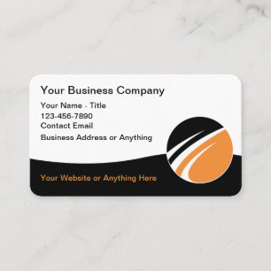 Cartes de visite de style Logo d'entreprise modern