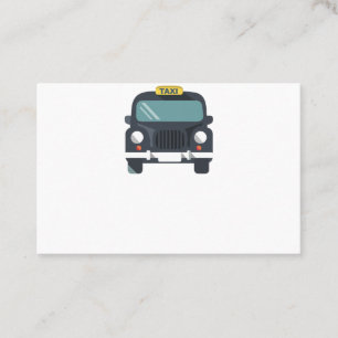 Cartes de visite de taxi