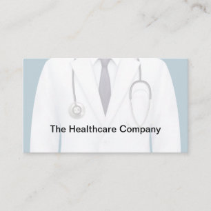 Cartes de visite de thème de la santé Médicale