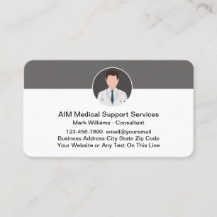 Cartes de visite de thème Médicales