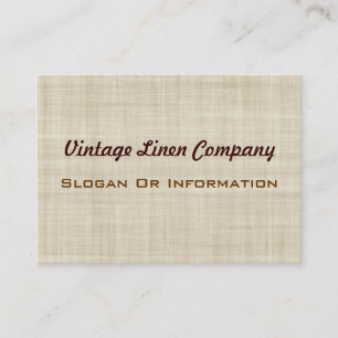 Cartes de visite de toile vintages
