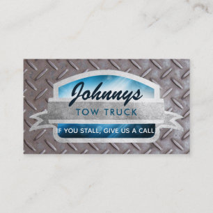 Cartes de visite de Tow Truck Slogans