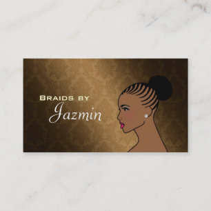Cartes de visite de tresses