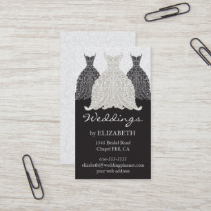 Cartes de visite de wedding planner