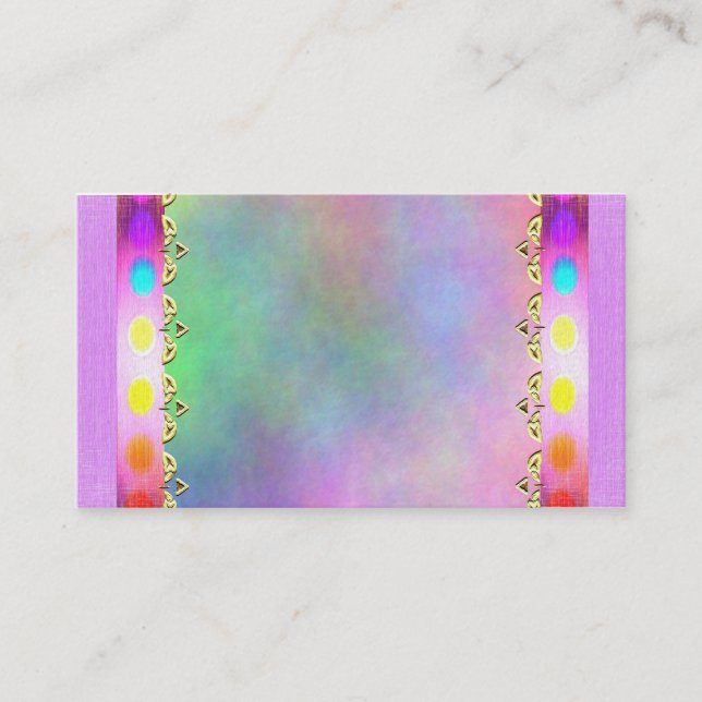 cartes de visite de yoga de déesse de guérisseur (Devant)