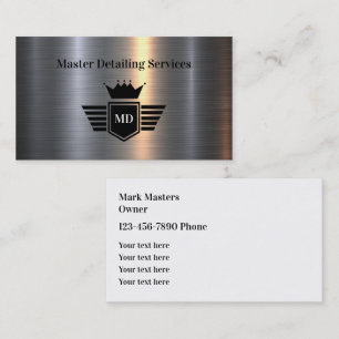 Cartes de visite des services automobiles Cool cla