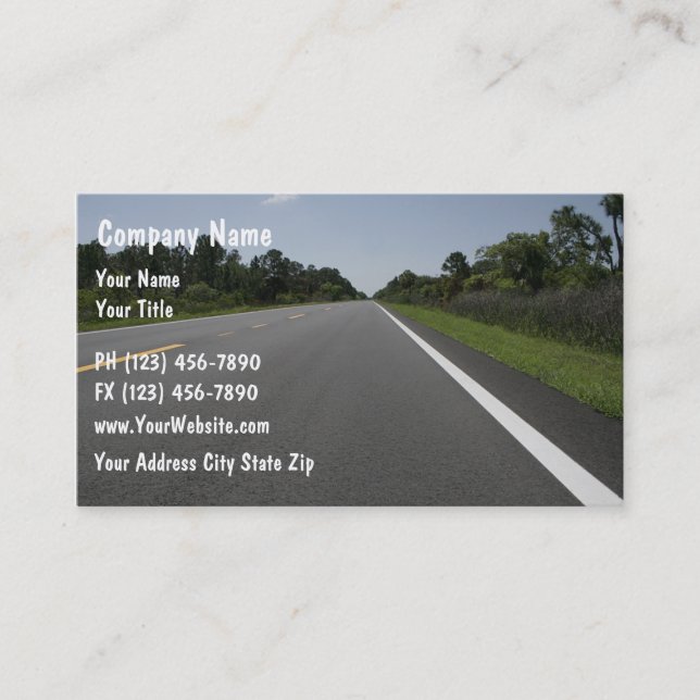 Cartes de visite des véhicules à moteur (Devant)