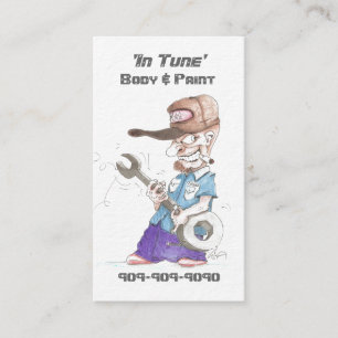 Cartes de visite des véhicules à moteur en perle