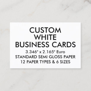 Cartes de visite d'euro de LUSTRE SEMI