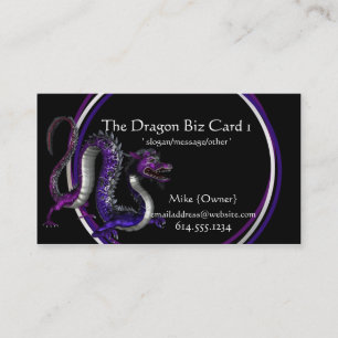 Cartes de visite d'imaginaire : : Dragon pourpre