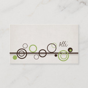 Cartes de visite d'Olli