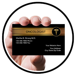 Cartes de visite d'oncologiste