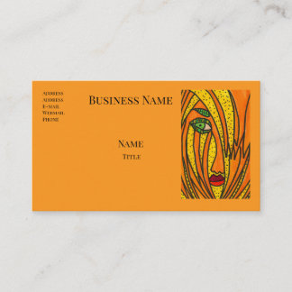 Cartes de visite dorées