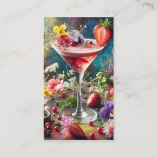 Cartes de visite du barman