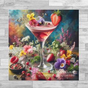 Cartes de visite du barman