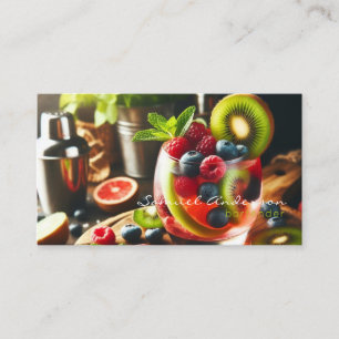 Cartes de visite du barman