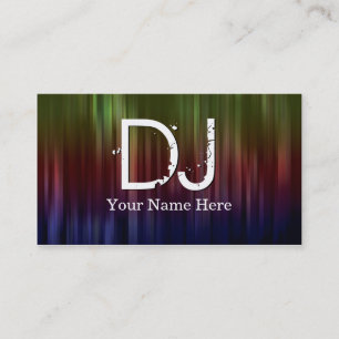 Cartes de visite du DJ