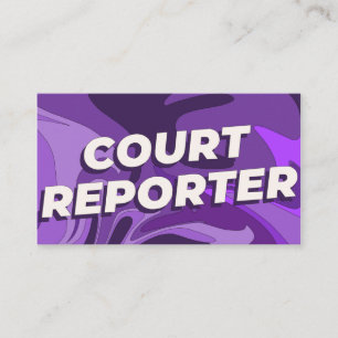 Cartes de visite du rapporteur du tribunal