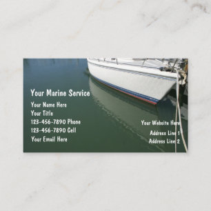 Cartes de visite du Service maritime