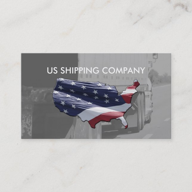 Cartes de visite d'un état à un autre d'expédition (Devant)