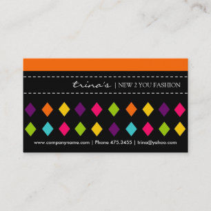 Cartes de visite élégants et audacieux