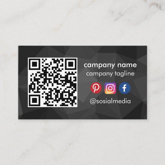 cartes de visite élégants et durables moins chers (Devant)